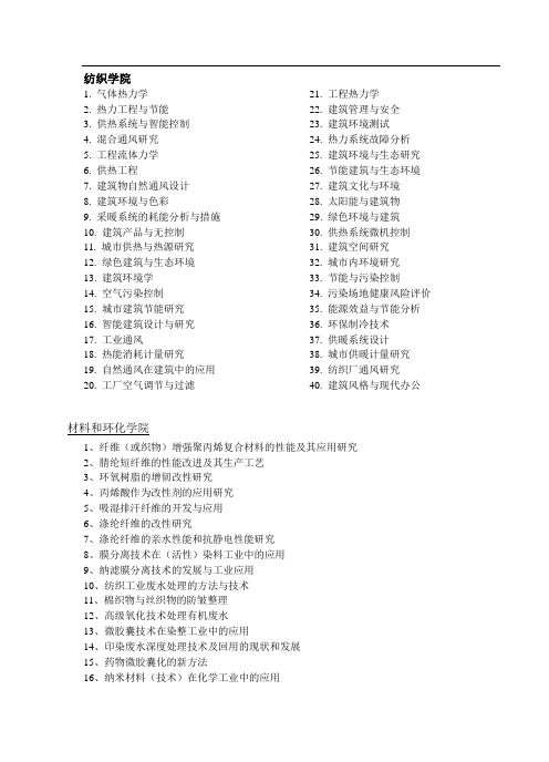 实习课题名称
