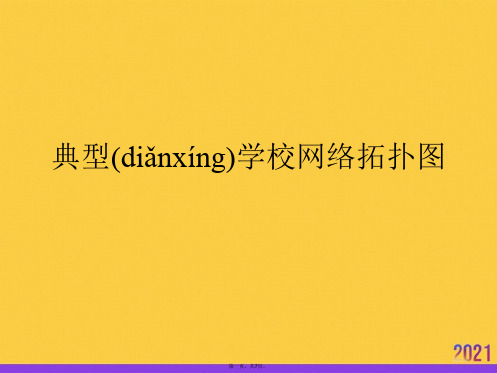 典型学校网络拓扑图优选ppt资料