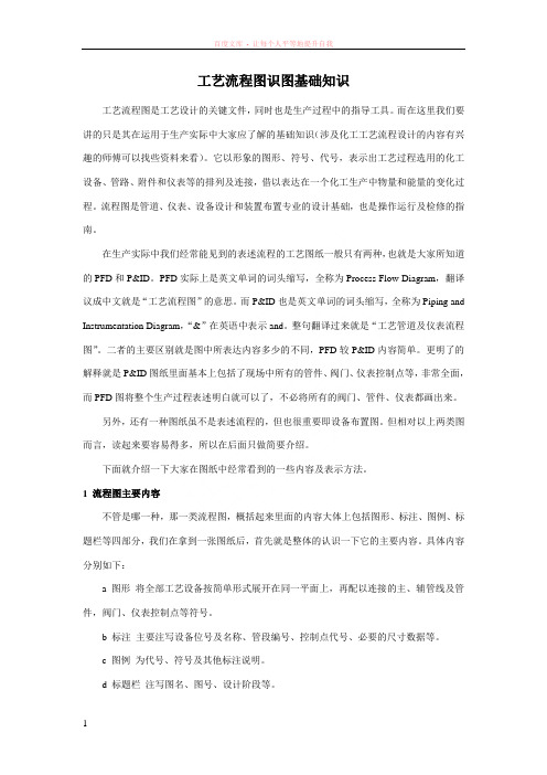 工艺流程图识图基础知识