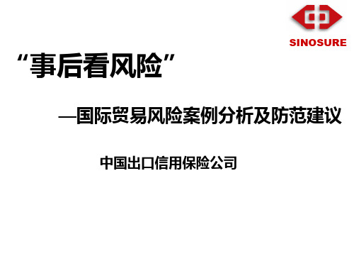 国际贸易风险案例评析