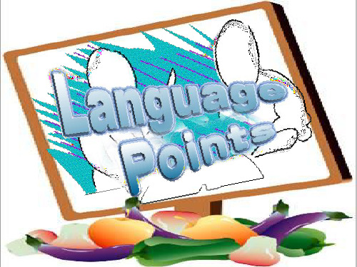 unit 3 A healthy life   Language points