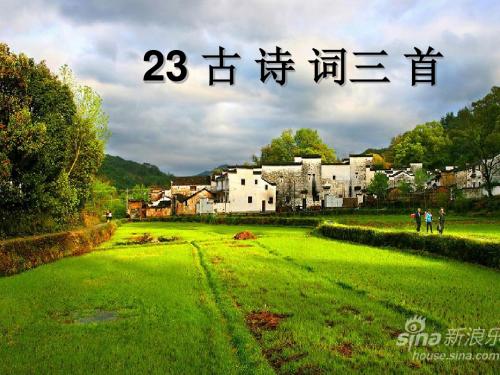 -23古诗词三首-乡村四月