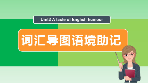 人教课标版高中英语必修4 Unit3_Learn_about_Language_词汇导图语境助记