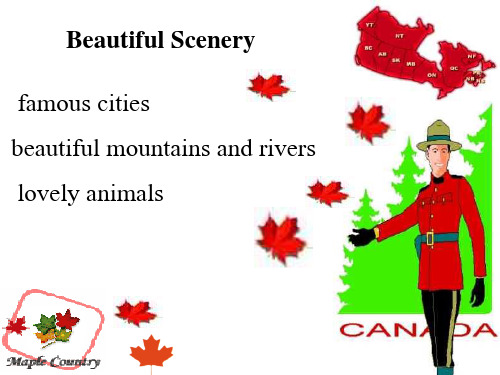 高一英语课件：下学期Unit 5 Canada 复习课PPT课件
