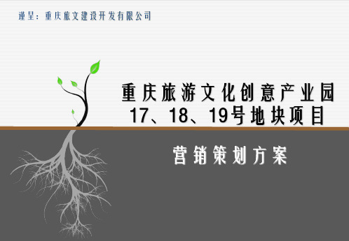 重庆旅游文化创意产业园营销策划方案