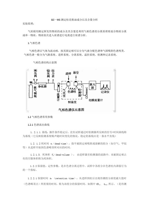 GC—MS测定松花粉油成分以及含量
