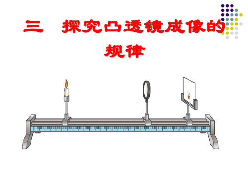初中物理_探究凸透镜成像规律ppt flash课件
