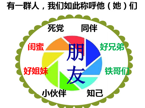 七年级政治上册课件4.1和朋友在一起