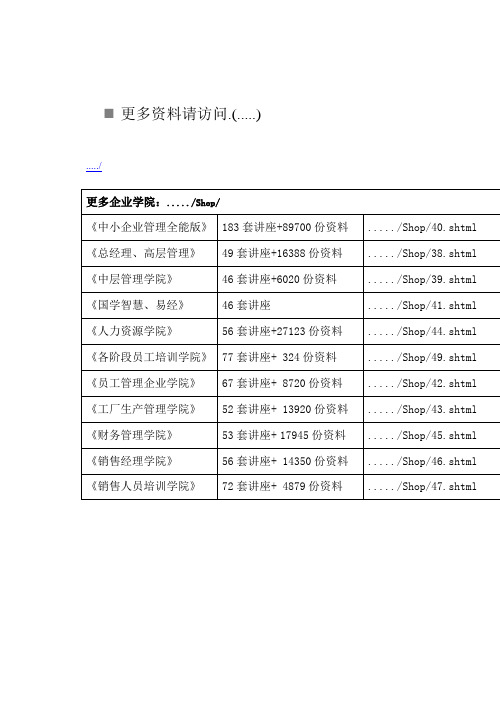 英语四级写作方法与评分标准