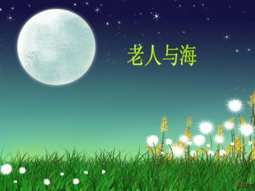 《老人与海》PPT课件