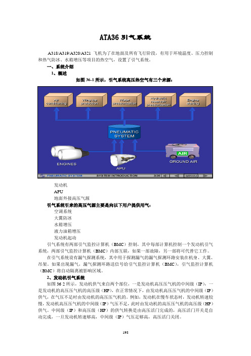 【空客入门课件】ATA 36 引气系统1