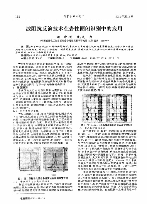 波阻抗反演技术在岩性圈闭识别中的应用