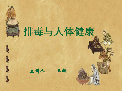 【全面版】排毒与人体PPT文档