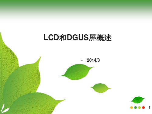 LCD和DGUS屏概述