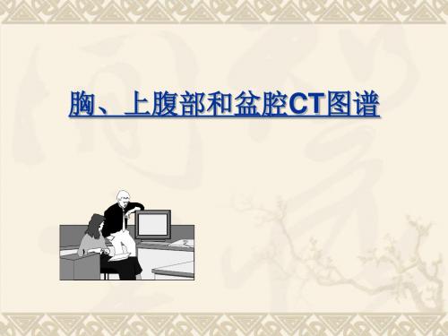 胸、上腹和盆腔CT详细实用图解