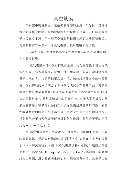 真空镀膜