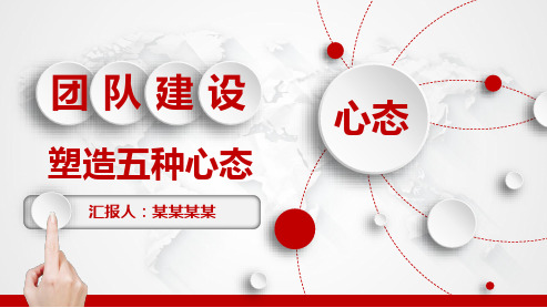 团队建设塑造五种心态PPT