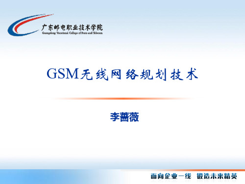 GSM无线网络规划技术