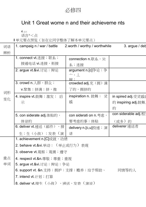 新课标人教版必修4名师教案全套
