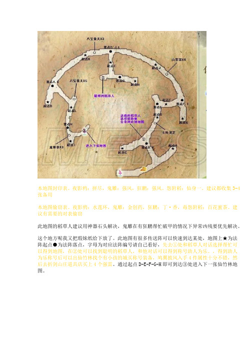 仙剑奇侠传5前传至大结局全支线全物品(下)