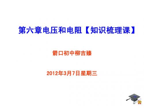 复习课【电压和电阻】【课时1】