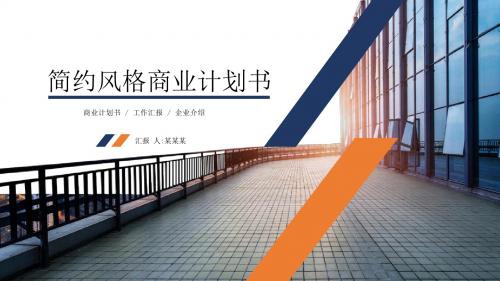 城市排水管网建设项目计划书ppt