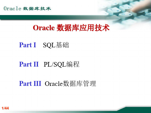 Oracle 数据库应用技术(ppt 45页)