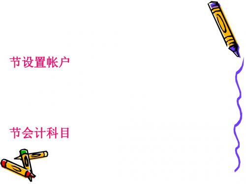 财务会计与设置帐户管理知识分析(PPT28张)