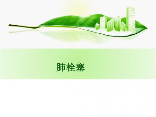 肺栓塞