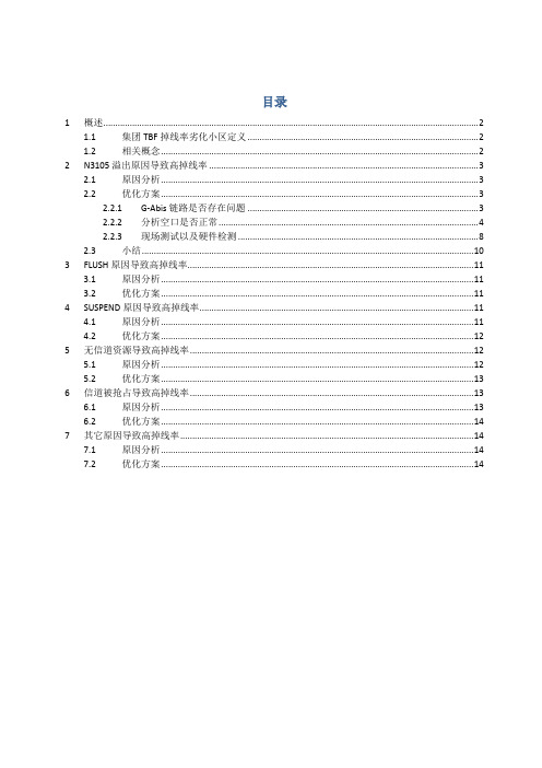 下行TBF掉线率优化指导书-最新