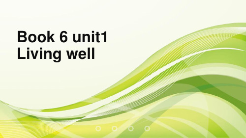 高中英语课件-Book7 Unit1