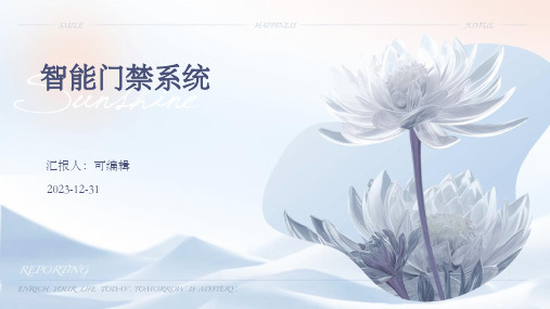 智能门禁系统