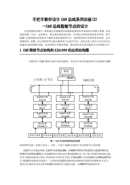 手把手教你设计CAN总线系列讲座(2)