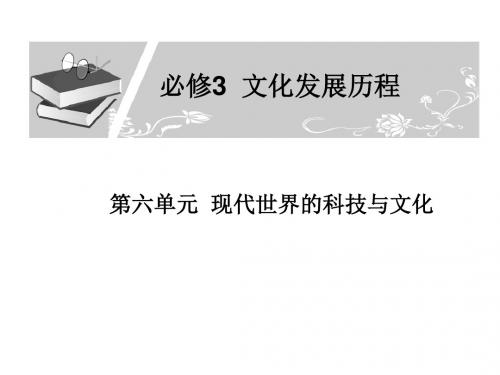 现代科学革命及改变世界的高科技ppt 岳麓版