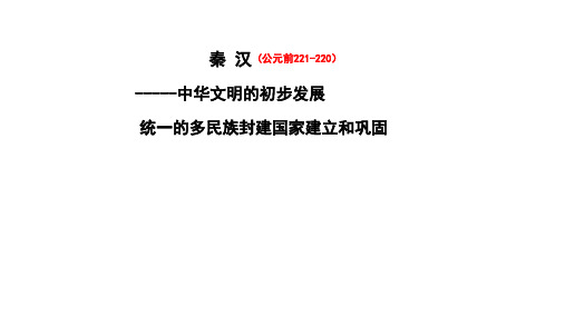 2020高考通史复习：秦汉[课件]