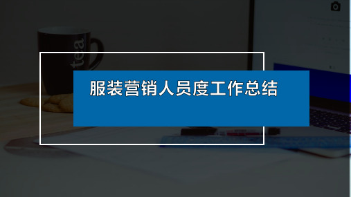服装营销人员度工作总结PPT