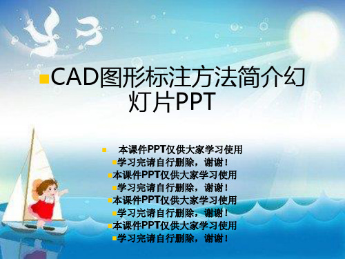 CAD图形标注方法简介幻灯片PPT