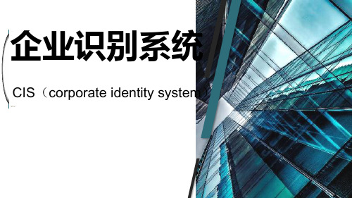 企业识别系统CIS概述ppt(42张)