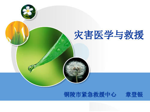 灾害医学与救援