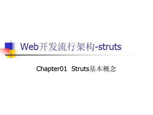 struts01概念