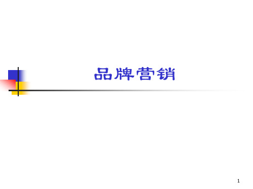 第十四章  网络品牌