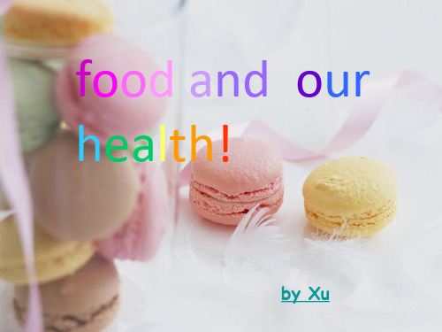 合理健康饮食英语