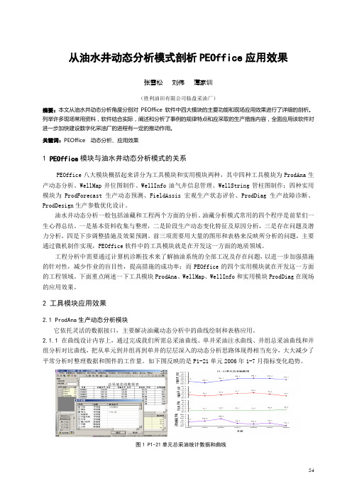 6==[54-62][胜利-张雪松]从油水井动态分析模式剖析PEOffice应用效果资料