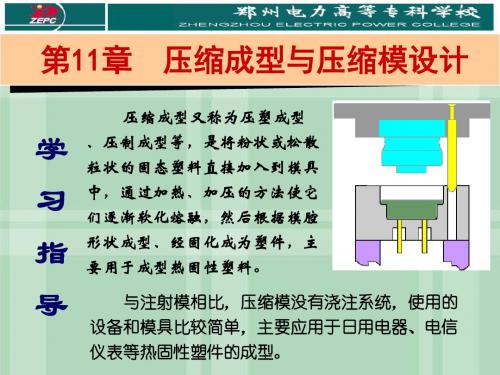 第11章 压缩成型和压缩模设计-PPT精品文档