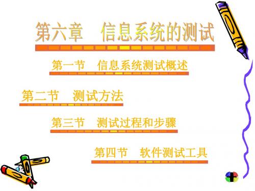 信息系统的测试(精)