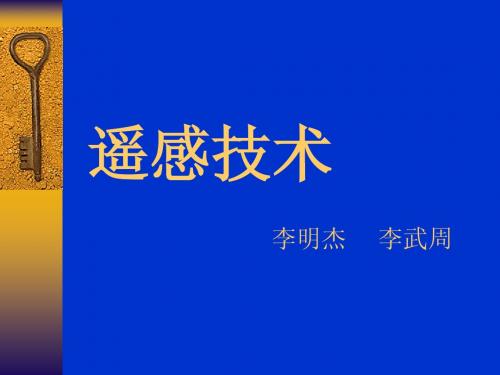 遥感技术
