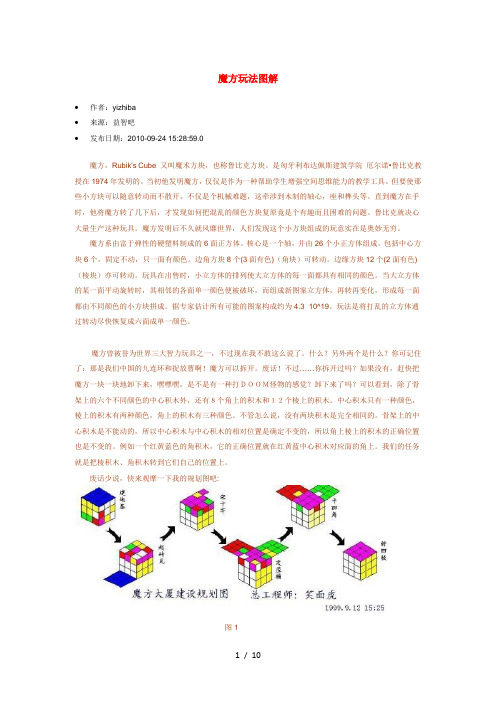 魔方玩法图解