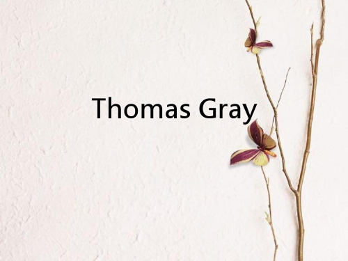 Thomas Gray托马斯