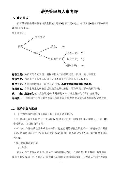 影楼各部门员工考核标准