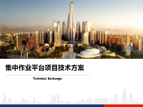 集中作业平台项目技术方案